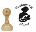 Stempel z napisem "Dla Mamy"