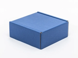 Pudełko prezentowe 20x20x8 cm GRANATOWE