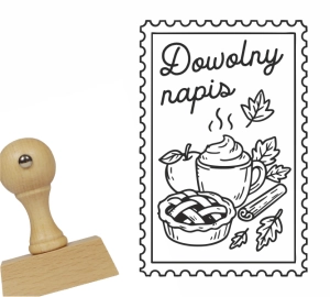 Personalizowany stempel SZARLOTKA | Ex Libris