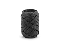 Rafia dekoracyjna - wstążka czarna 10m