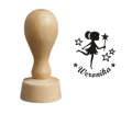personalizowany stempel z imieniem - wróżka