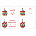 personalizowane naklejki świąteczne