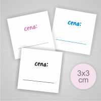 Metki - cenówki do samodzielnego wydruku BOLD