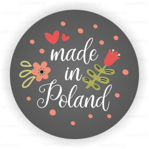 Naklejki FOLK - made in Poland