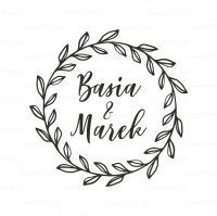 Stempel ślubny - NATURE WREATH