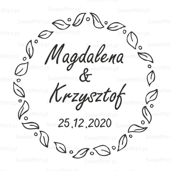 stempel ślubny