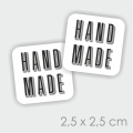 naklejki z napisem handmade - SweetPrint.pl