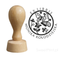 Stempel exlibris z motylami – wersja automatyczna COLOP