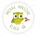naklejki na zeszyty imienne,