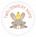 personalizowane naklejki wielkanocne