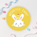 personalizowane naklejki wielkanocne
