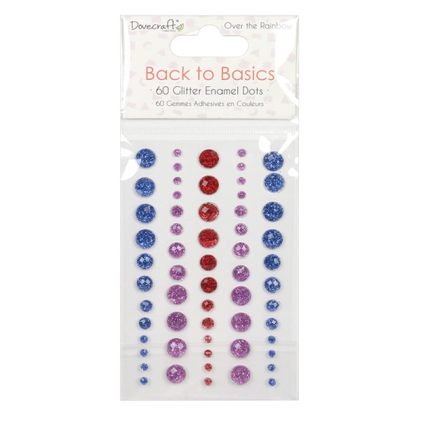 kryształki brokatowe samoprzylepne