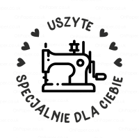 Stempel drewniany  - USZYTE SPECJALNIE DLA CIEBIE