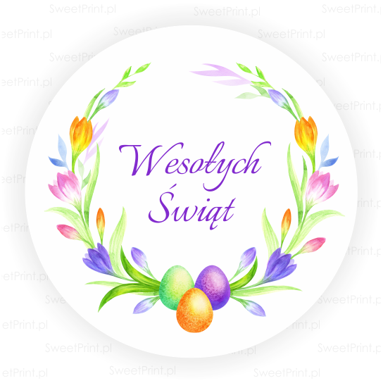 naklejki wielkanocne - SweetPrint.pl