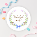 personalizowane naklejki na wielkanoc - SweetPrint.pl
