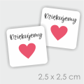 naklejki z napisem dziękujemy - SweetPrint.pl