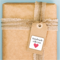 NAKLEJKI Z NAPISEM HANDMADE WITH LOVE - SWEETPRINT.PL