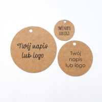 Etykiety z nadrukiem - eko KOŁO
