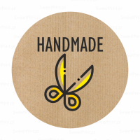 Naklejki na papierze kraft   EKO HANDMADE 
