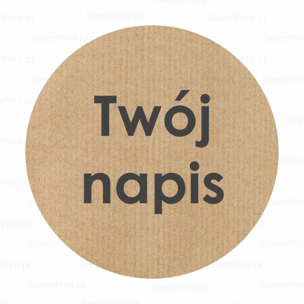 naklejka ekologiczna - SweetPrint.pl