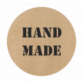 naklejki ekologiczne z napisem handmade - SweetPrint.pl