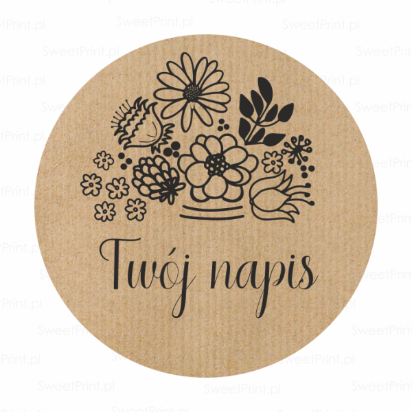 personalizowane naklejki eko - SweetPrint.pl