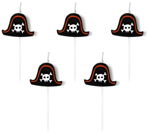 Świeczki urodzinowe piraci - SweetPrint.pl