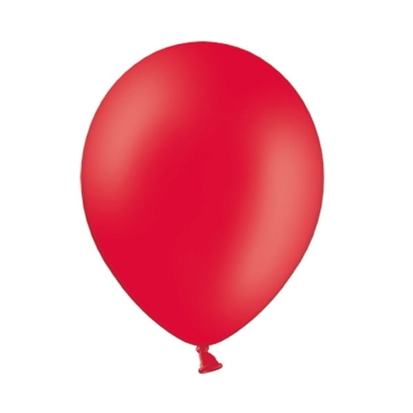 Czerwone balony, matowe, 30 cm - SweetPrint.pl