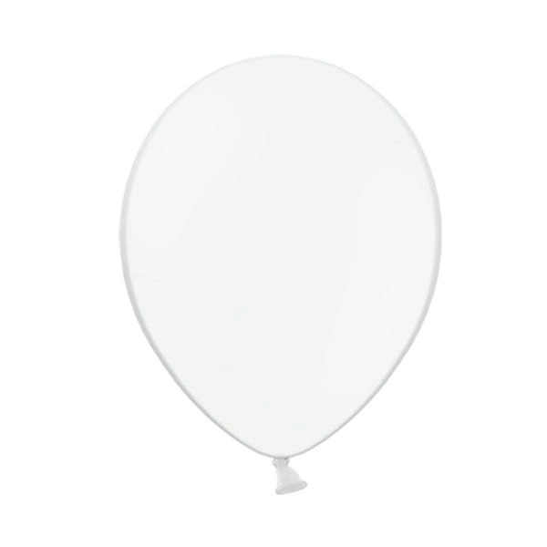 Białe balony, matowe, 30 cm - SweetPrint.pl