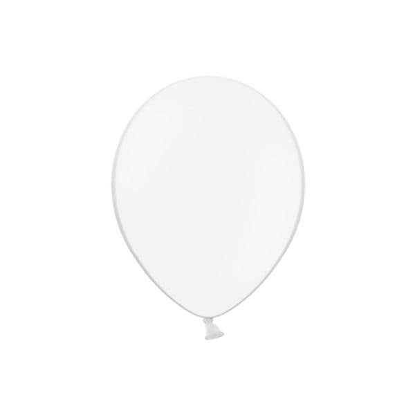 Białe balony 12cm - SweetPrint.pl
