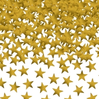 Konfetti złote gwiazdki, 30g