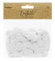 białe konfetti - SweetPrint.pl