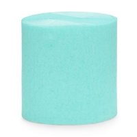 Krepa dekoracyjna TURKUSOWA / 4 rolki