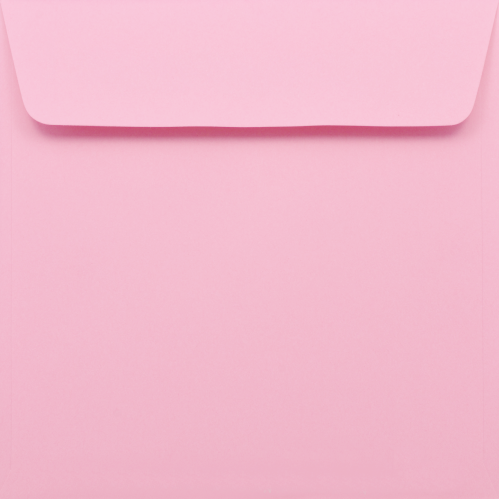 koperta kwadratowa, różowa - SweetPrint.pl