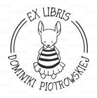 EX LIBRIS personalizowany stempel  MYSZKA