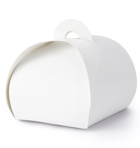 Białe pudełeczka dla gości - SweetPrint.pl