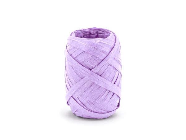 Rafia dekoracyjna - liliowa - SweetPrint.pl