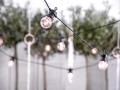 Girlanda LED czarna – dekoracja w stylu industrialnym