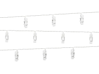 Lampki LED  / klamerki