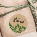 naklejki eko wesołych świąt - SweetPrint.pl