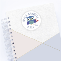 naklejki szkolne / personalizowane naklejki na zeszyty