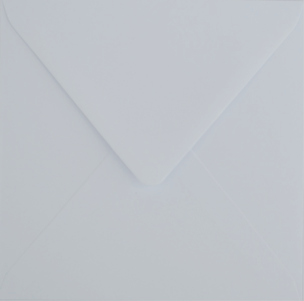 szara kwadratowa koperta 14,6 x 14,6 - SweetPrint.pl