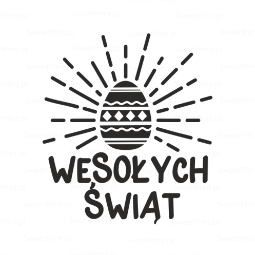 pieczątka wielkanocna / stempel wielkanocny - SweetPrint.pl