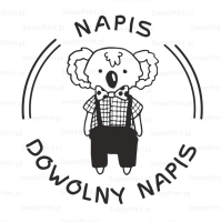 Personalizowany stempel  MIŚ KOALA