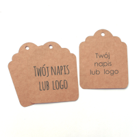 Etykiety tekturowe  / tagi / zawieszki z nadrukiem - RETRO