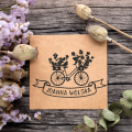 personalizowany stempel  z rowerem - SweetPrint.pl