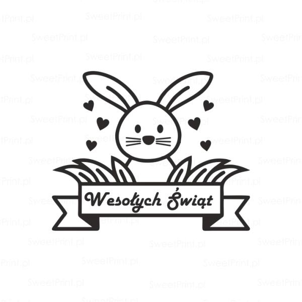 stempel wielkanocny / pieczątka wielkanocna - SweetPrint.pl