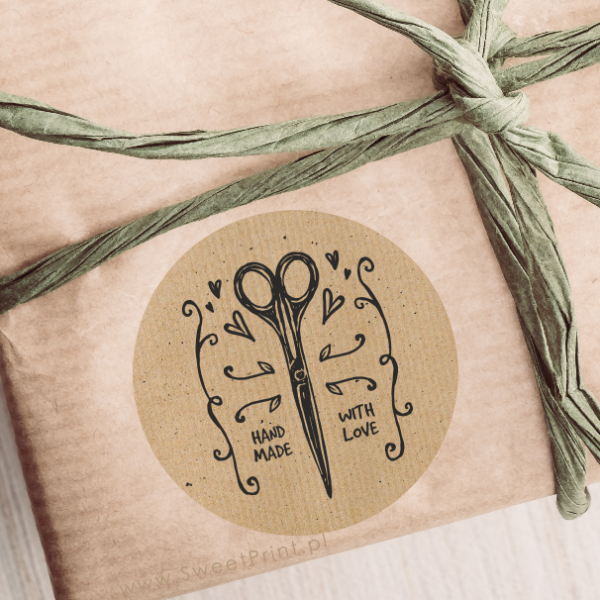 naklejki eko / kraft w stylu retro / vintage - SweetPrint.pl