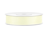 Tasiemka rypsowa 15mm KREMOWA