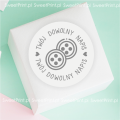 Personalizowane naklejki dla rękodzieła z guzikami - SweetPrint.pl